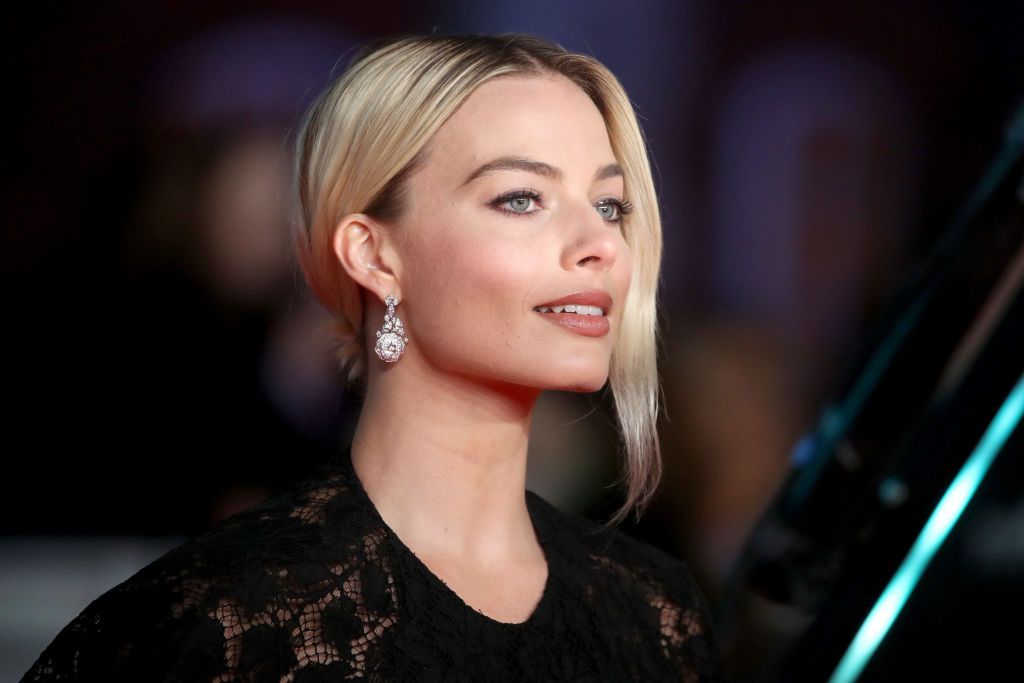 LONDON, ENGLAND - FEBRUARY 02: Margot Robbie attends the EE British Academy Film Awards 2020 at Royal Albert Hall on February 02, 2020 in London, England. (Photo by Mike Marsland/WireImage )