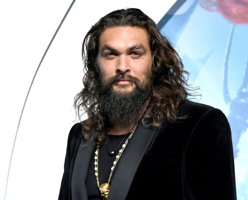 LOS ANGELES, CA - DECEMBER 12: Jason Momoa arrives at the premiere of Warner Bros. Pictures' "Aquaman" at the Chinese Theatre on December 12, 2018 in Los Angeles, California. (Photo by Kevin Winter/Getty Images)