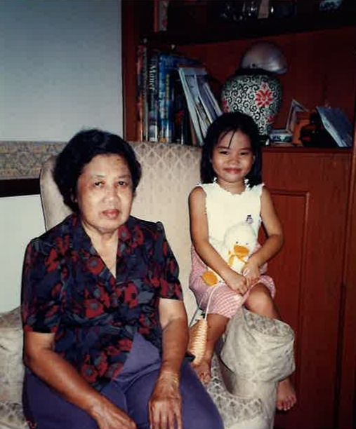 Lee and her grandmother (Photo: Abby Lee)