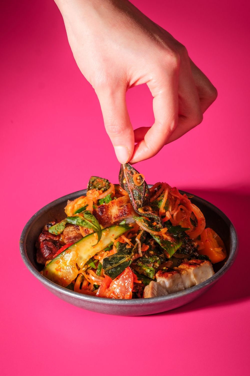 Kerabu Pork Belly (Photo: Caitlin Isola)