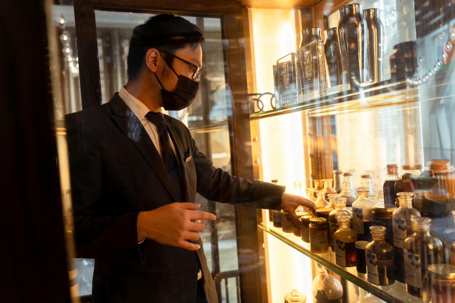 Bar Trigona's honey cabinet