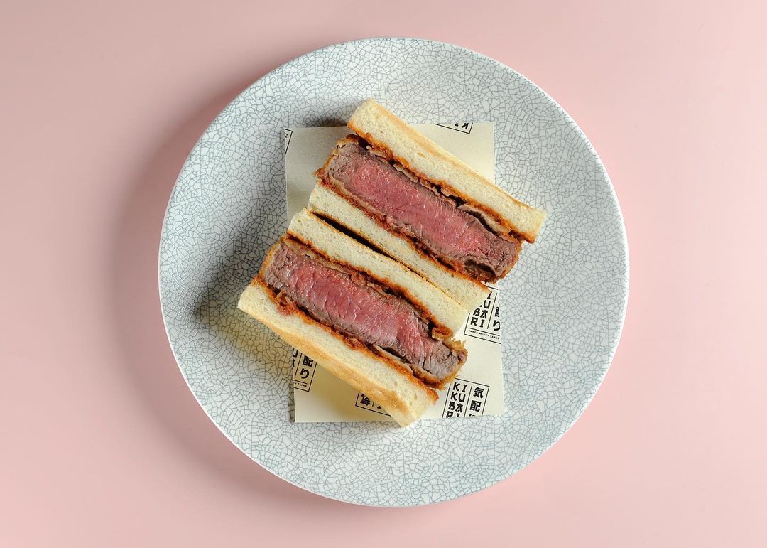The best-selling Wagyu Katsu Sando at Kikubari (Photo: @kikubari.kl/Instagram)