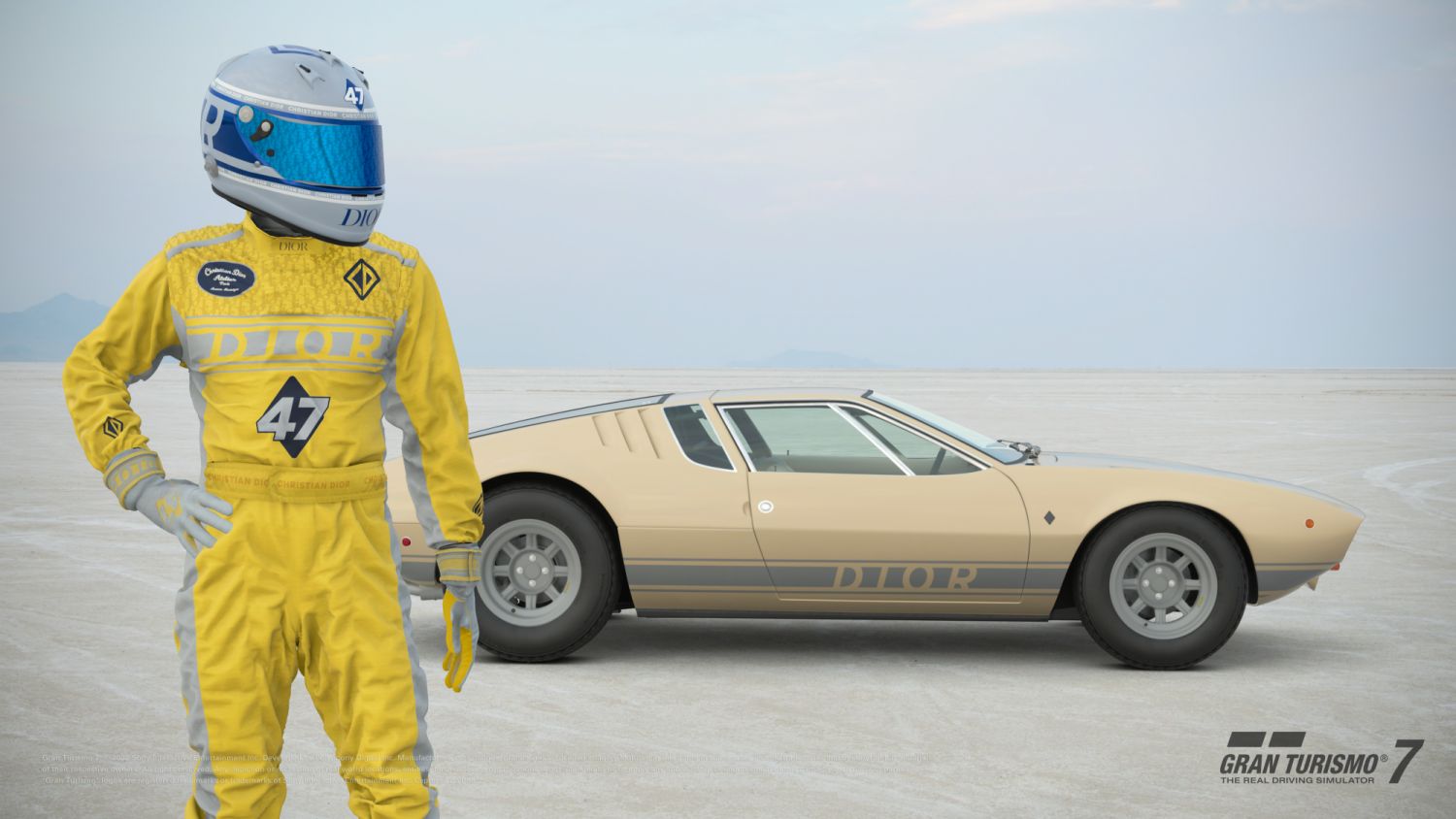 The Gran Turismo 7 visuals designed by the Japanese Studio Polyphony Digital, a subsidiary of Sony Interactive Entertainment Inc.
