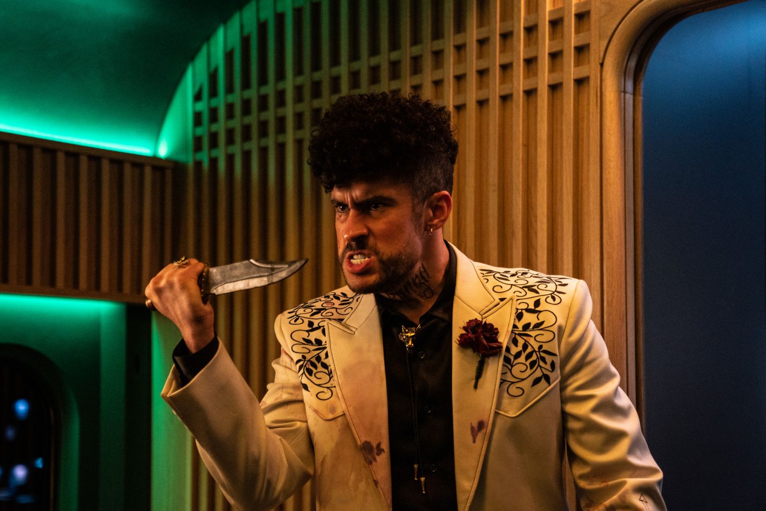 Bad Bunny stars in Bullet Train.