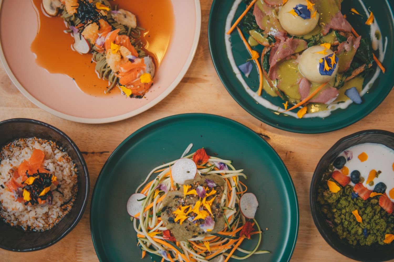 Oh Cha Matcha's Heal-Tea-Licious menu (Photo: Oh Cha Matcha)