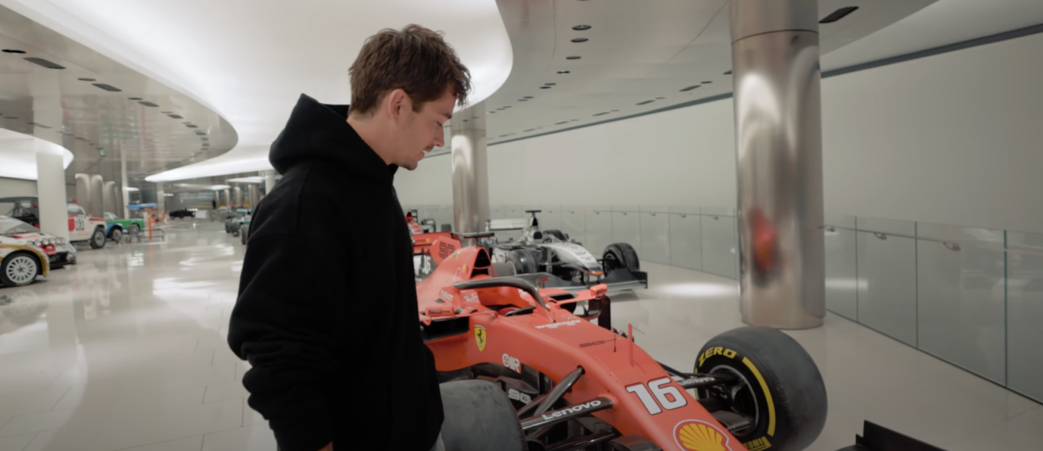 （Photo:YouTube / @Charles Leclerc）