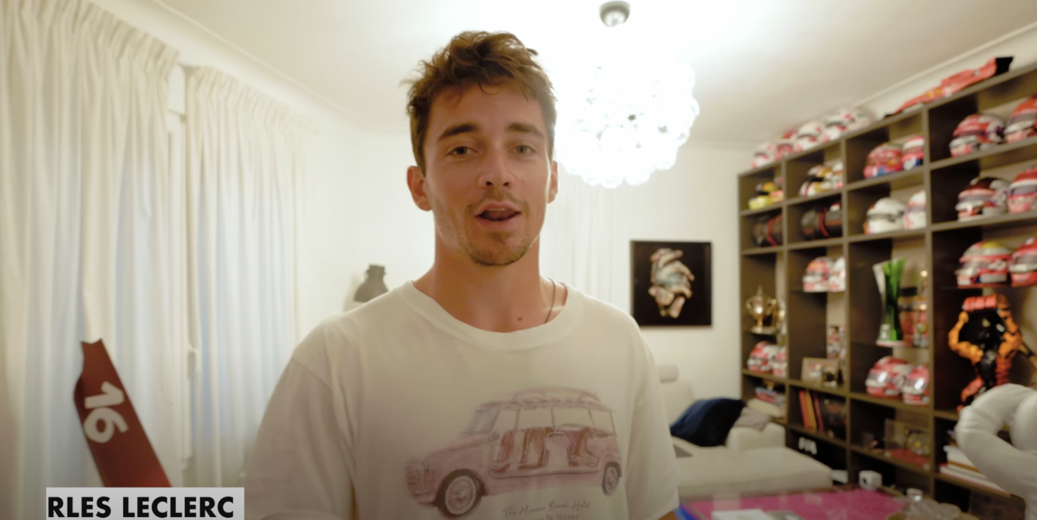 （Photo:YouTube / @Charles Leclerc）