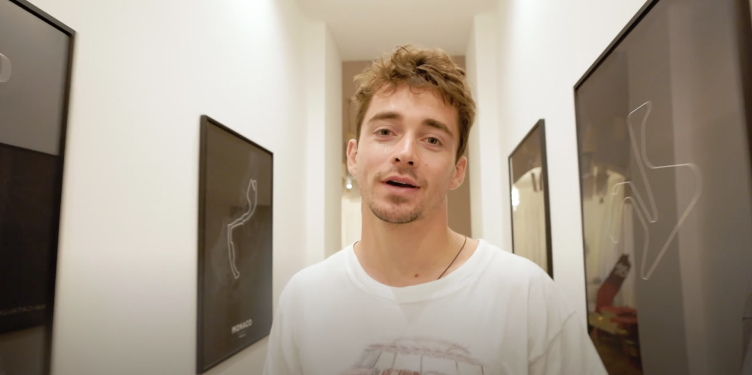 （Photo:YouTube / @Charles Leclerc）