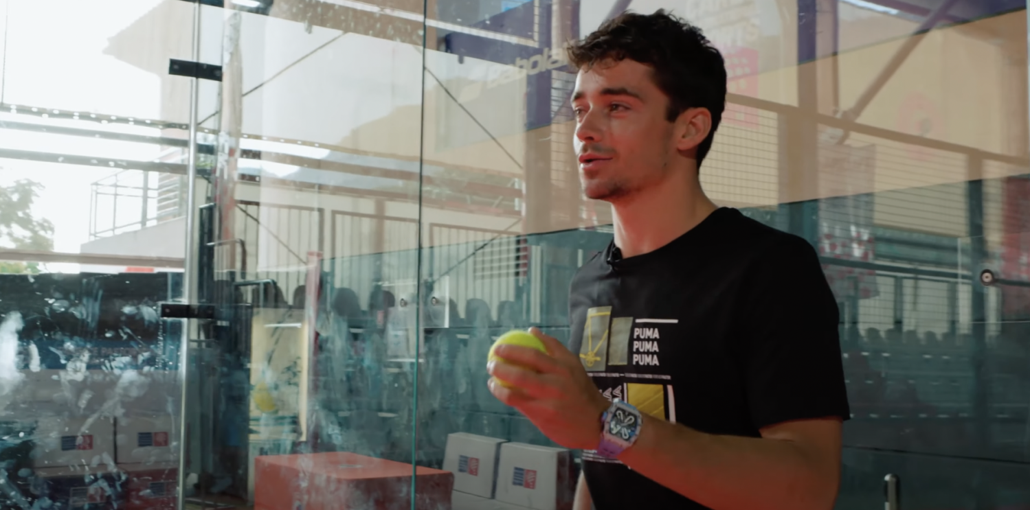 （Photo:YouTube / @Charles Leclerc）