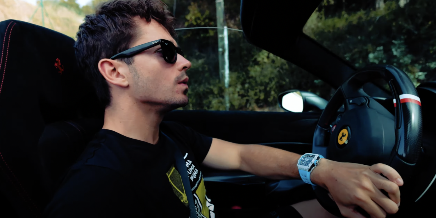 （Photo:YouTube / @Charles Leclerc）