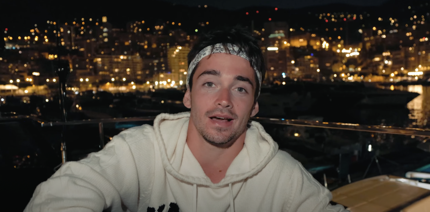 （Photo:YouTube / @Charles Leclerc）