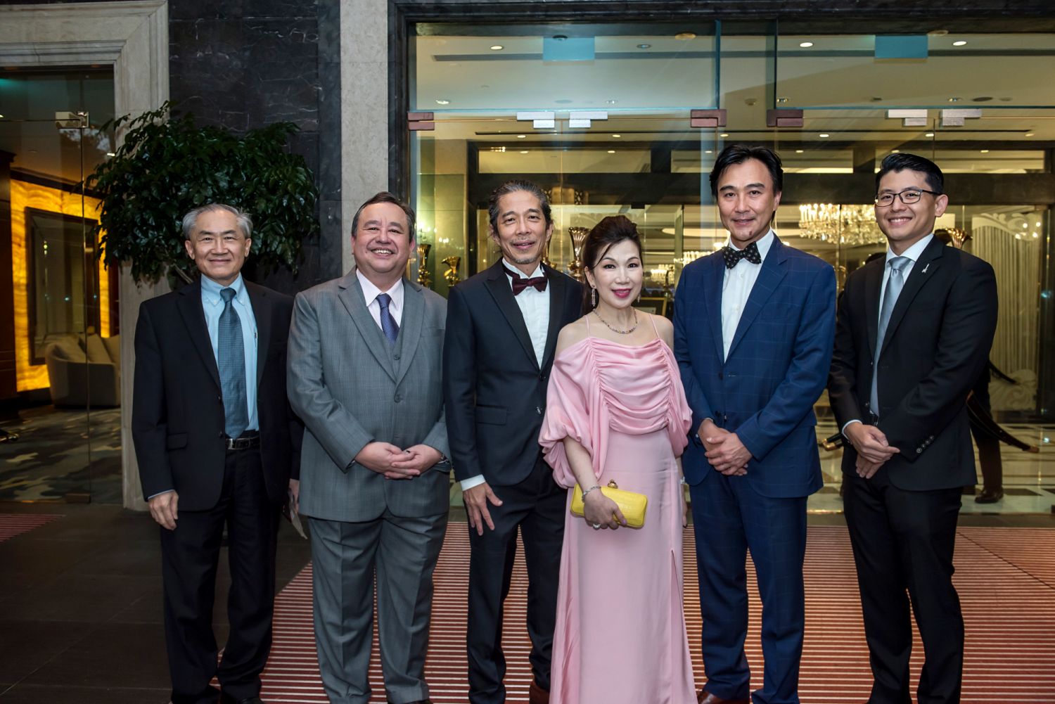 George So, Jeremy Monteiro, Edmund Lam, Susan Peh, Albert Chiu,