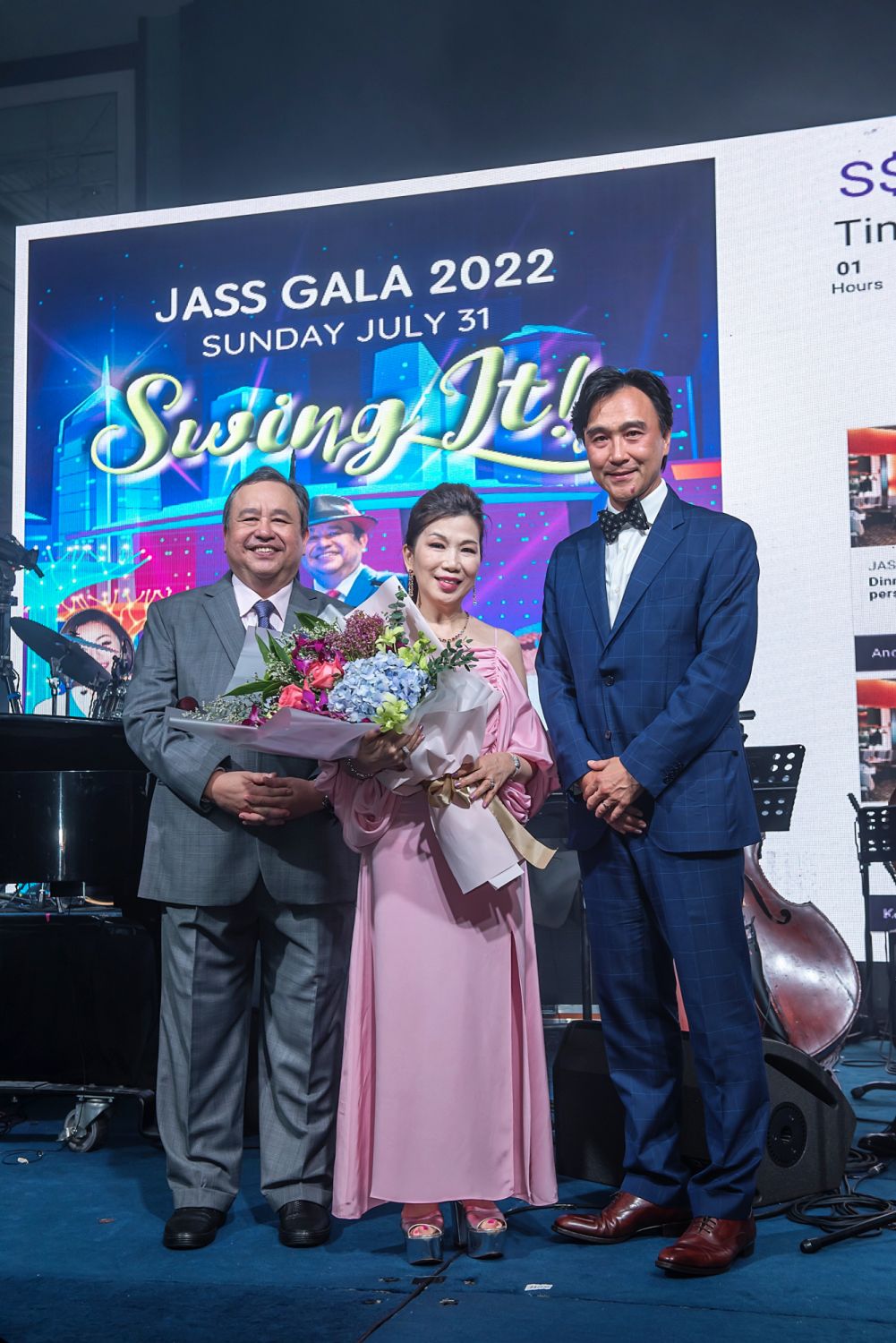 Jeremy Monteiro, Susan Peh, Albert Chiu