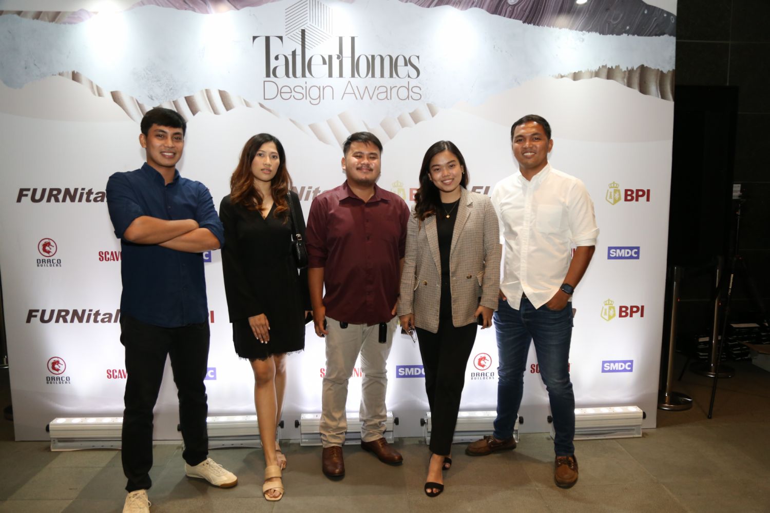 Manuel Pineda, Maeka Sanvictores, Lenard Ventura, Marnie Olivares and Dan Ramirez