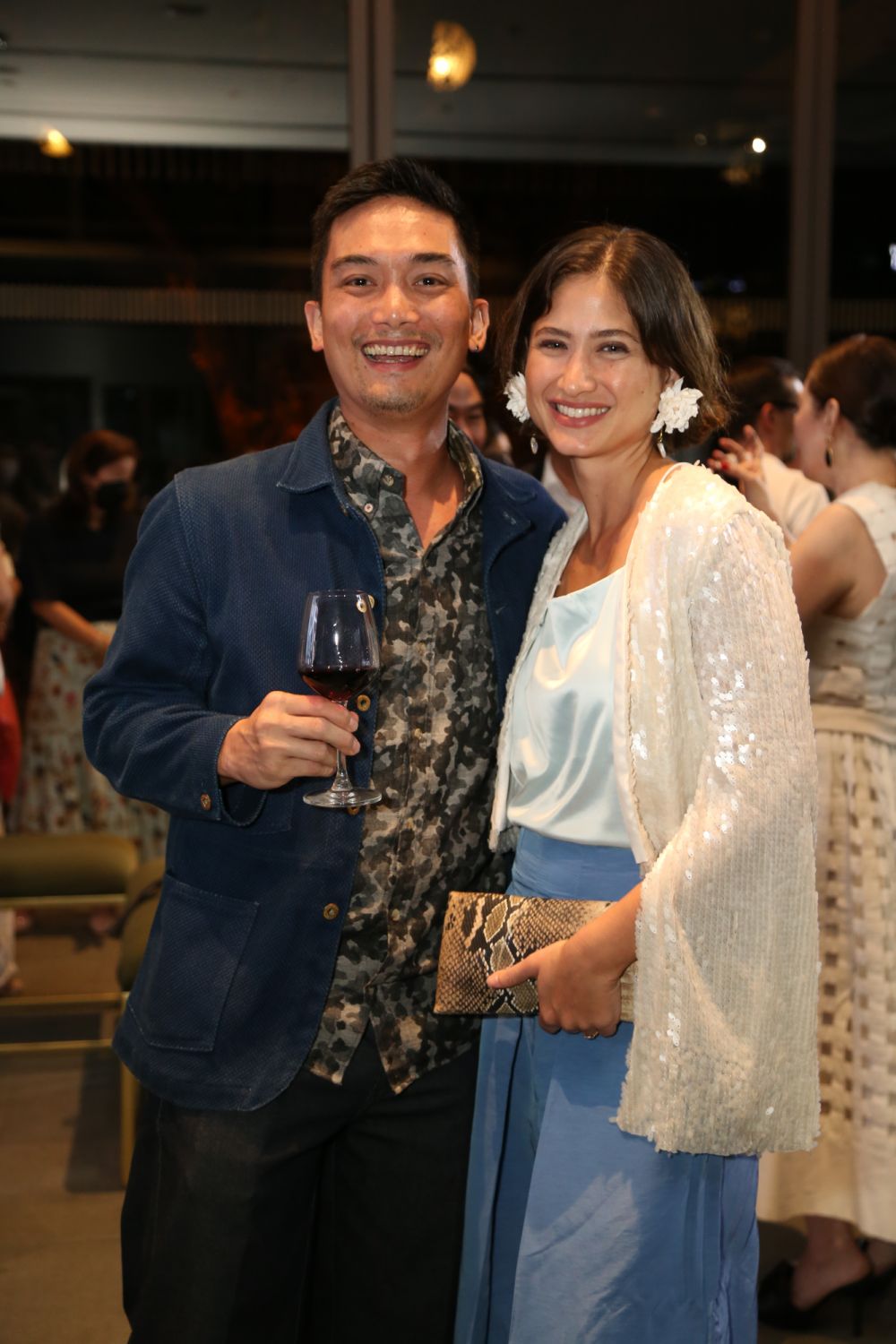Miguel Vargas and Xandra Rocha