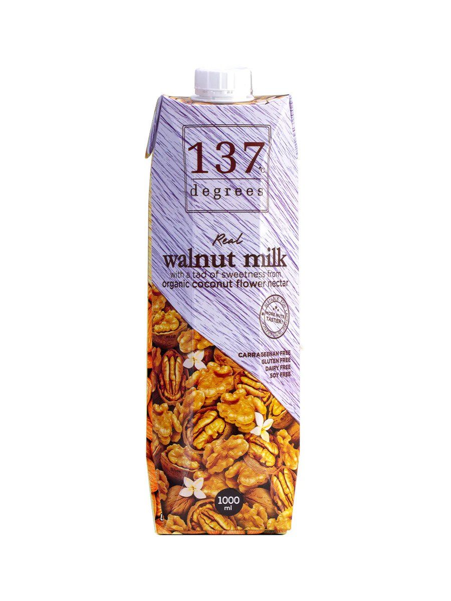 137 Degrees' walnut milk is enhanced with coconut flower nectar for sweetness (Photo: 137 Degrees/Shopee)