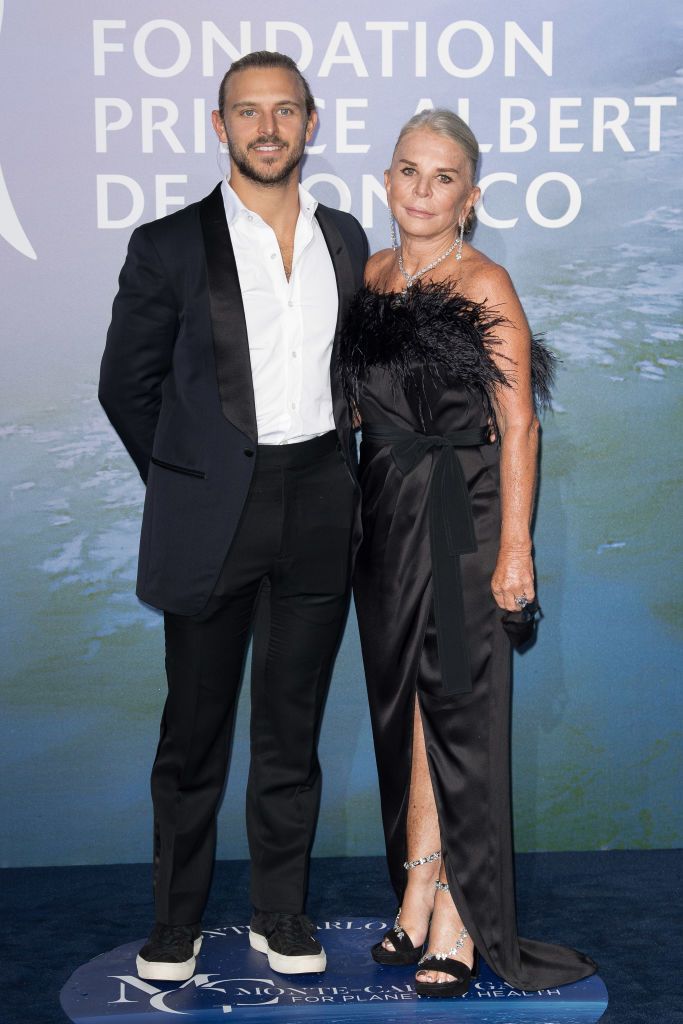 MONTE-CARLO, MONACO - SEPTEMBER 24:  Tina Green and Brandon Green attend the Monte-Carlo Gala For Planetary Health on September 24, 2020 in Monte-Carlo, Monaco. (Photo by SC Pool - Corbis/Corbis via Getty Images)