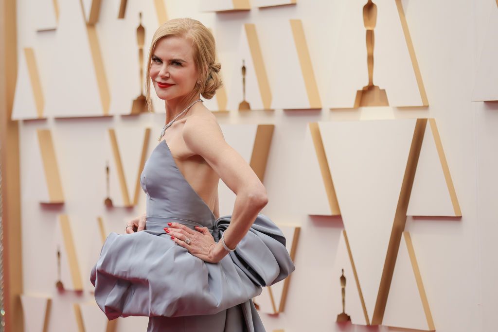 HOLLYWOOD, CALIFORNIA - Nicole Kidman attends the 94th Annual Academy Awards at Hollywood and Highland on March 27, 2022 in Hollywood, California. (Photo by Mike Coppola/Getty Images)