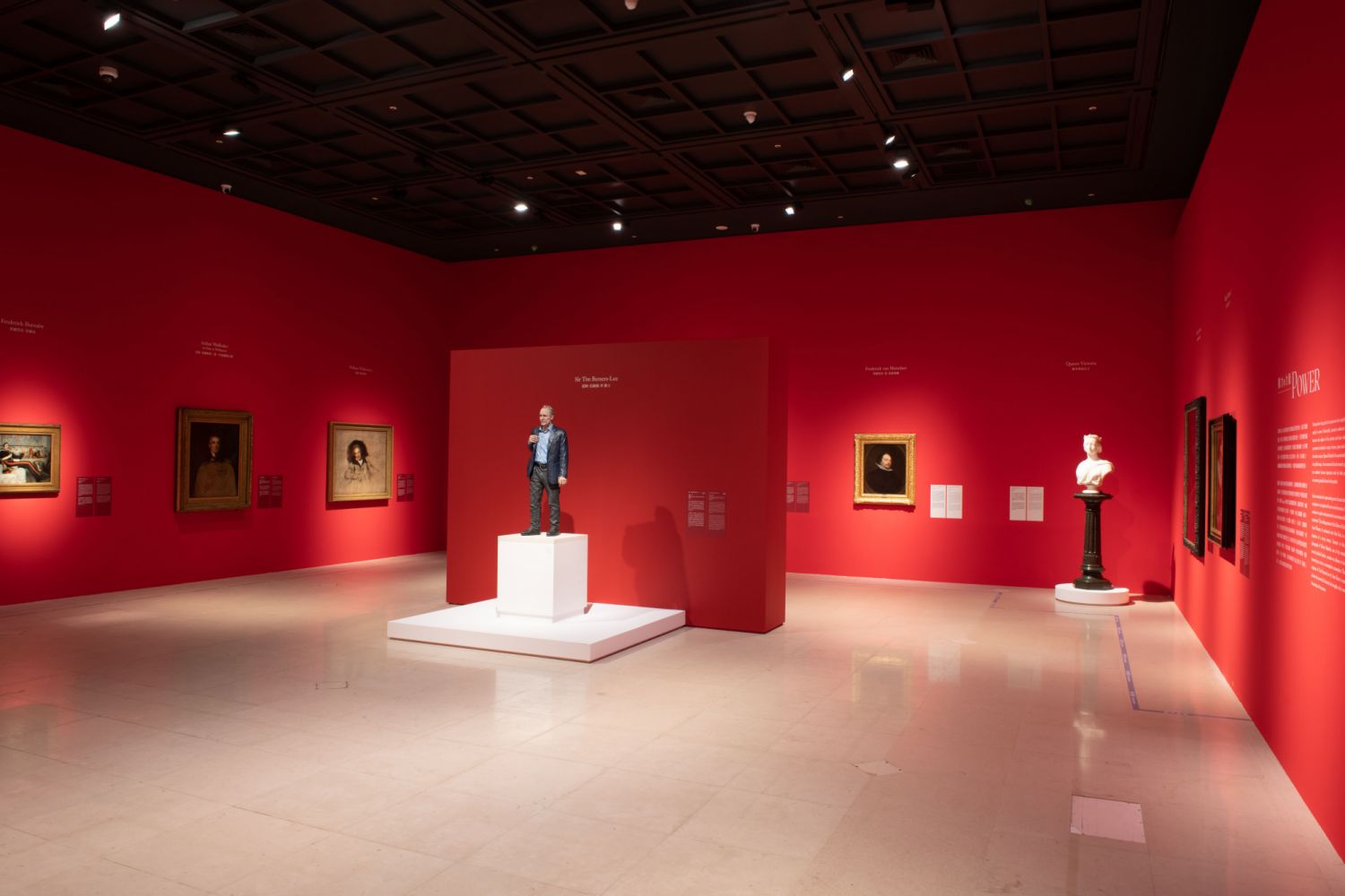 《時代的臉孔》-5權力與力量(POWER)展區/圖片由奇美博物館提供。