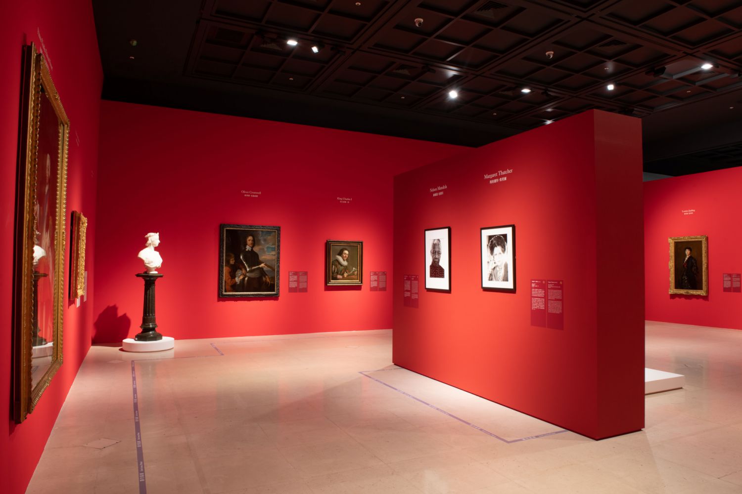 《時代的臉孔》-5權力與力量(POWER)展區/圖片由奇美博物館提供。