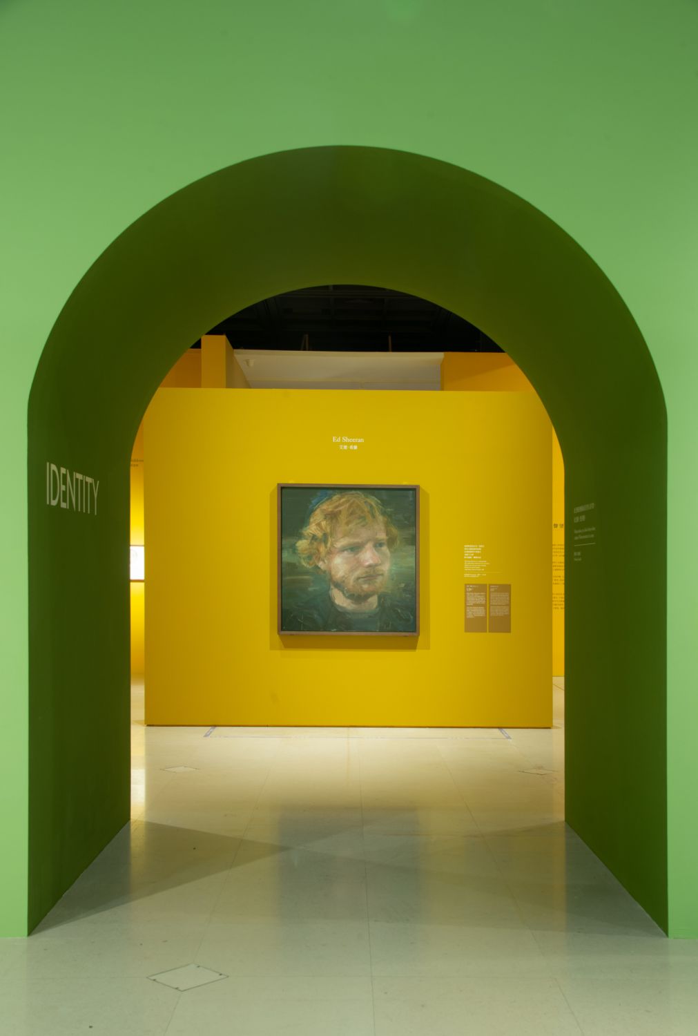 《時代的臉孔》-2名氣與聲望(FAME)展區/圖片由提供由奇美博物館提供。