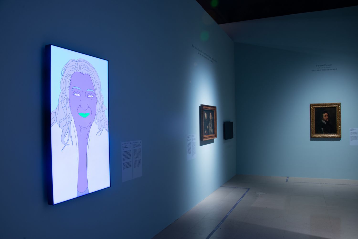 《時代的臉孔》-6開創與革新(INNOVATION)展區。/圖片由奇美博物館提供。