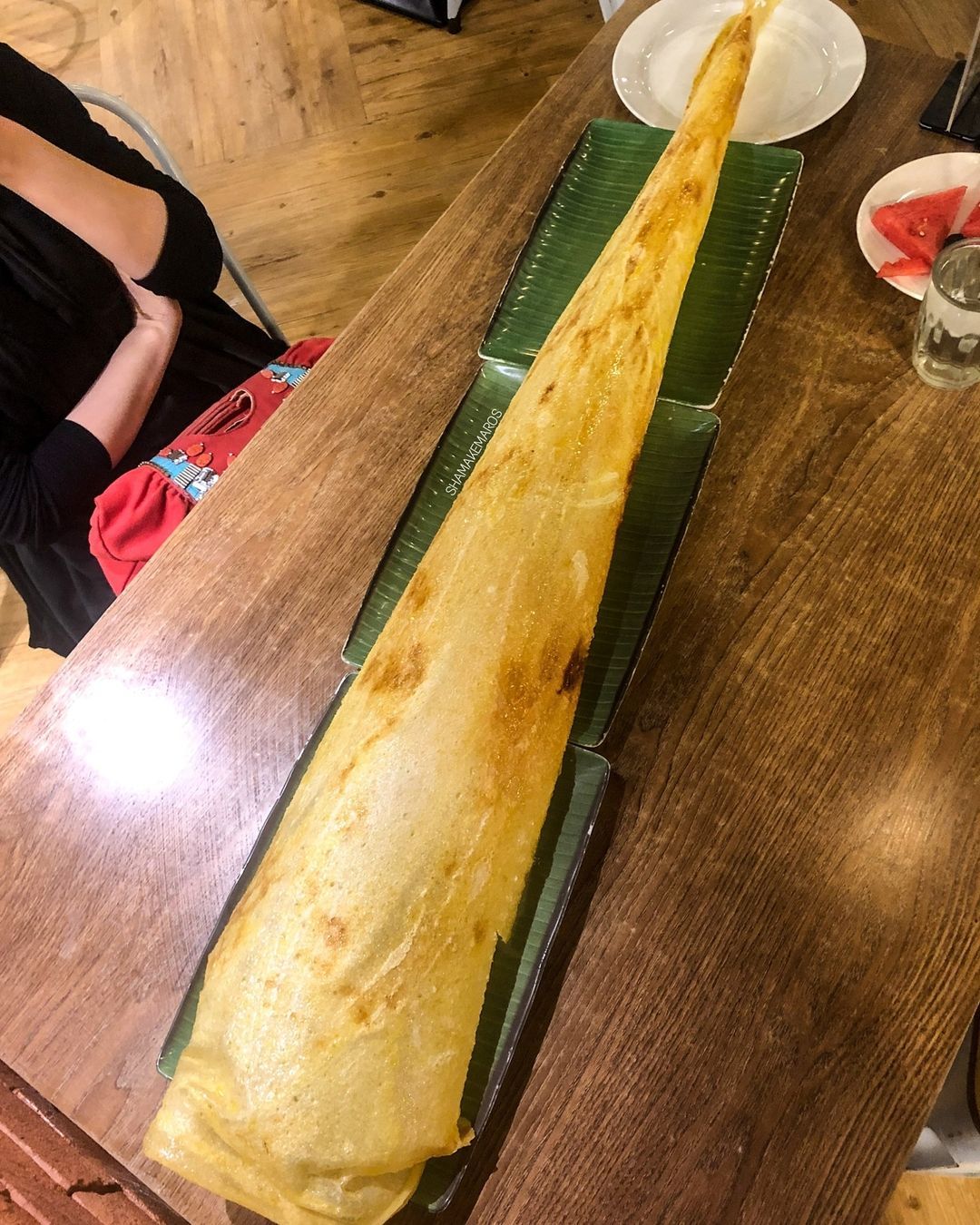 The famed roti tisu at Kayu Nasi Kandar (@shamakemaros/Instagram)