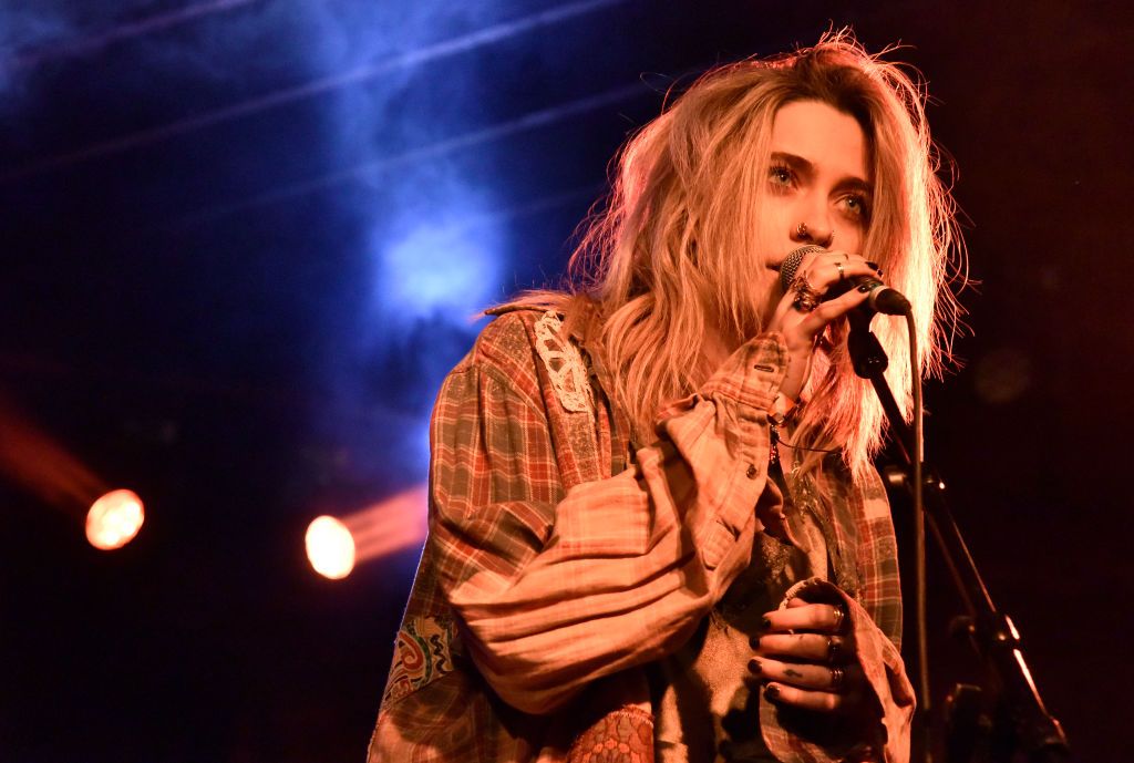 AUSTIN, TEXAS - MARCH 16:  Paris Jackson performs during the C3 Presents showcase at The Scoot Inn during the 2022 SXSW Conference and Festival - Day 6 on March 16, 2022 in Austin, Texas. (Photo by Tim Mosenfelder/Getty Images)