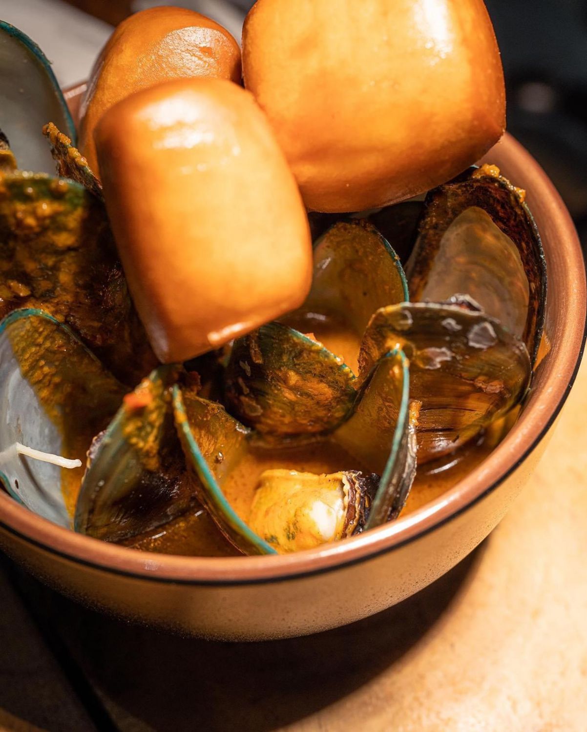 Scaled's Curry Mussels (Photo: Scaled)