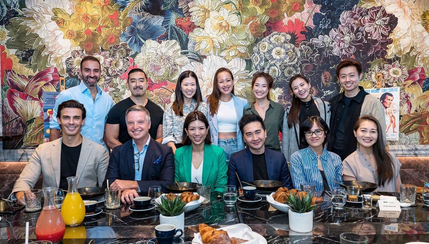 (From top left): Ruchdi Hajjar, Dean Ho, Raena Lim, Choy Teh, Jasmine Chong, Cheryl Wee, Roy Fong, Benjamin Swan, Benoit Badufle, Leanne Robers, Clement Chia, Chong Seow Wei, Meaghan See