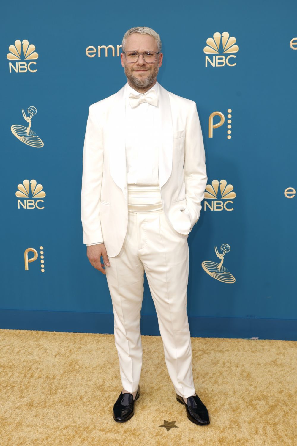 LOS ANGELES, CALIFORNIA - SEPTEMBER 12: Seth Rogen attends the 74th Primetime Emmys at Microsoft Theater on September 12, 2022 in Los Angeles, California. (Photo by Frazer Harrison/Getty Images)
