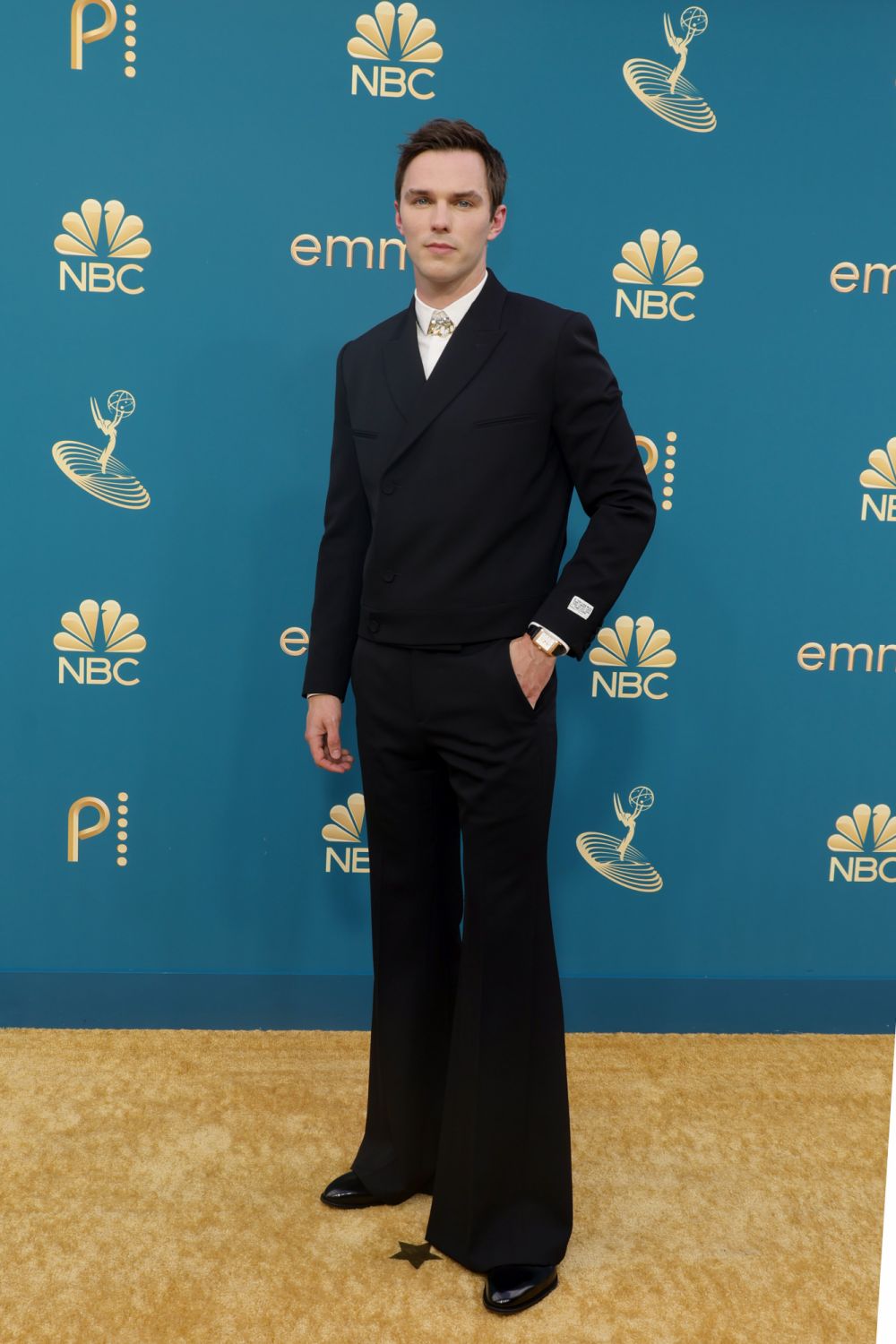 LOS ANGELES, CALIFORNIA - SEPTEMBER 12: Nicholas Hoult attends the 74th Primetime Emmys at Microsoft Theater on September 12, 2022 in Los Angeles, California. (Photo by Momodu Mansaray/Getty Images)
