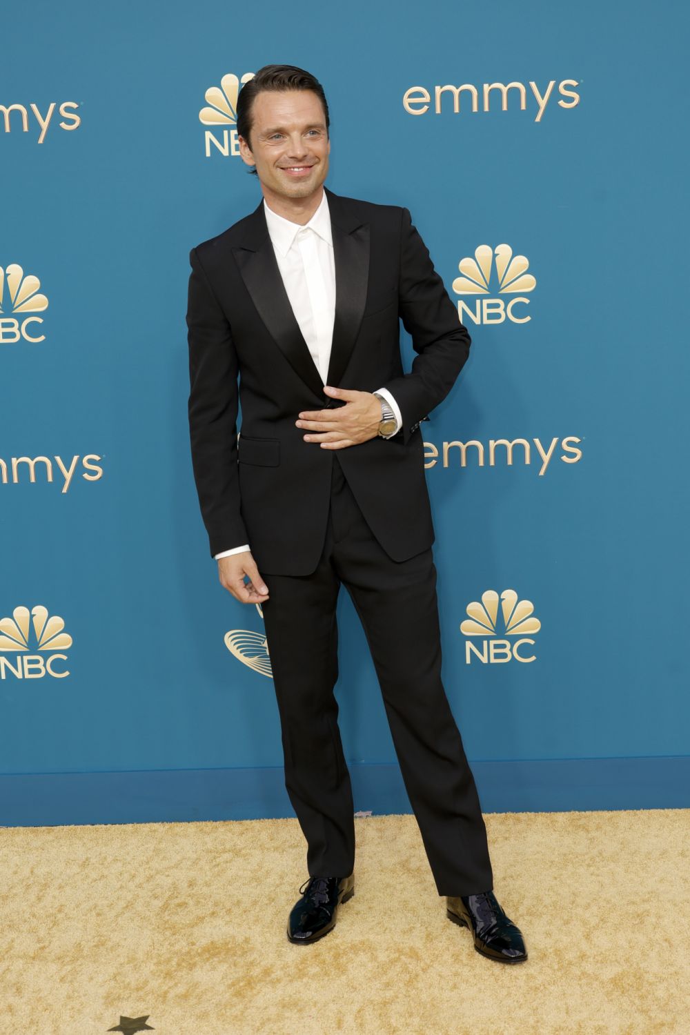 LOS ANGELES, CALIFORNIA - SEPTEMBER 12: Sebastian Stan attends the 74th Primetime Emmys at Microsoft Theater on September 12, 2022 in Los Angeles, California. (Photo by Frazer Harrison/Getty Images)