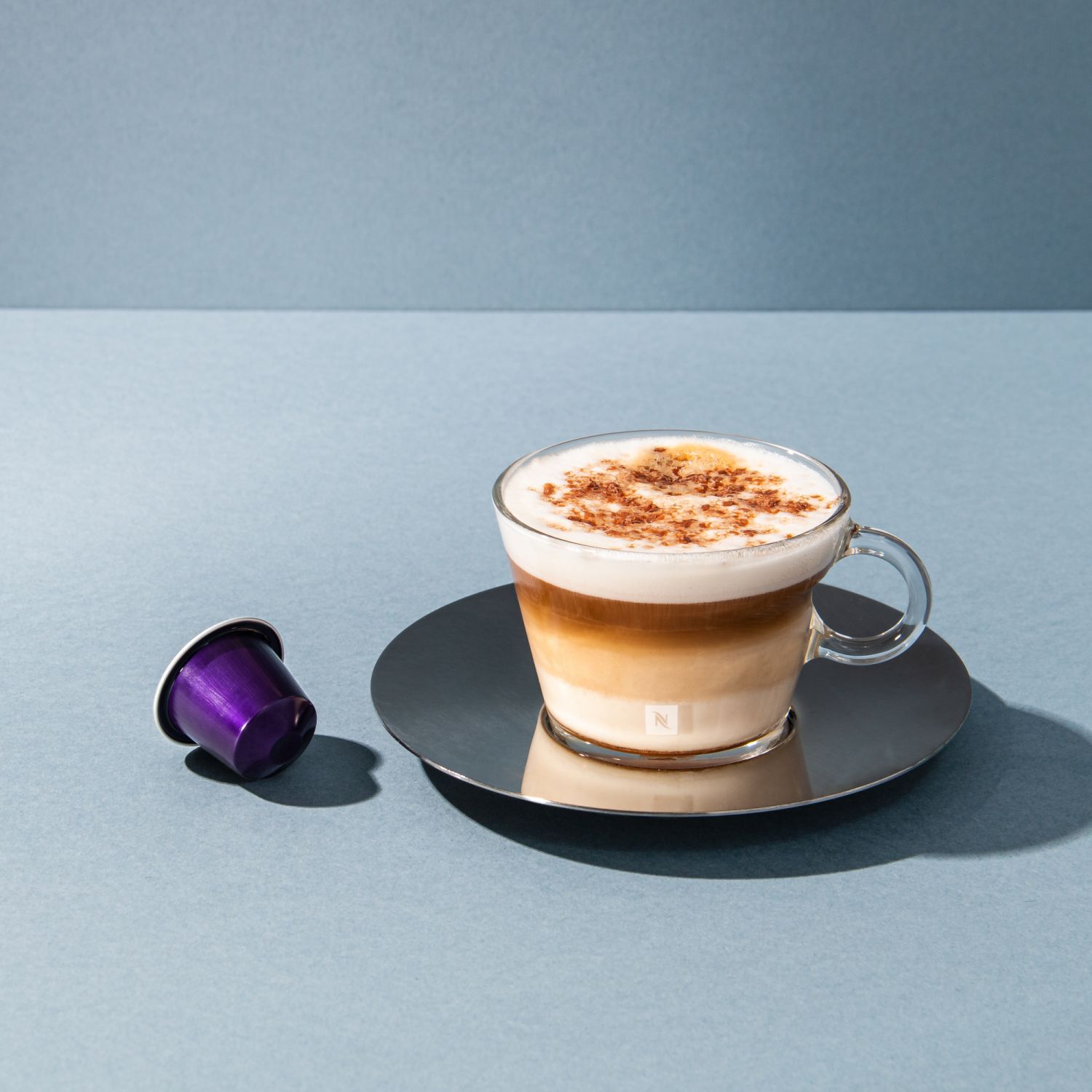 The Inspirazione Firenze Arpeggio capsule is the pick for the ideal Gula Melaka Latté.