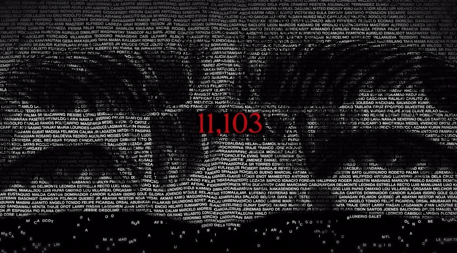 DAKILA and Active Vista Centre are gearing up to put together the 10th edition of the Active Vista International Human Rights Festival. Among their activities is the Philippine premiere of documentary film '11,103'