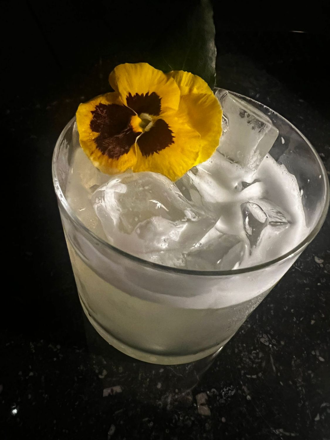 Signature Drink, Milk Punch -Fermented Milk with Bourbon Stored for 24 Hours Before Serving
