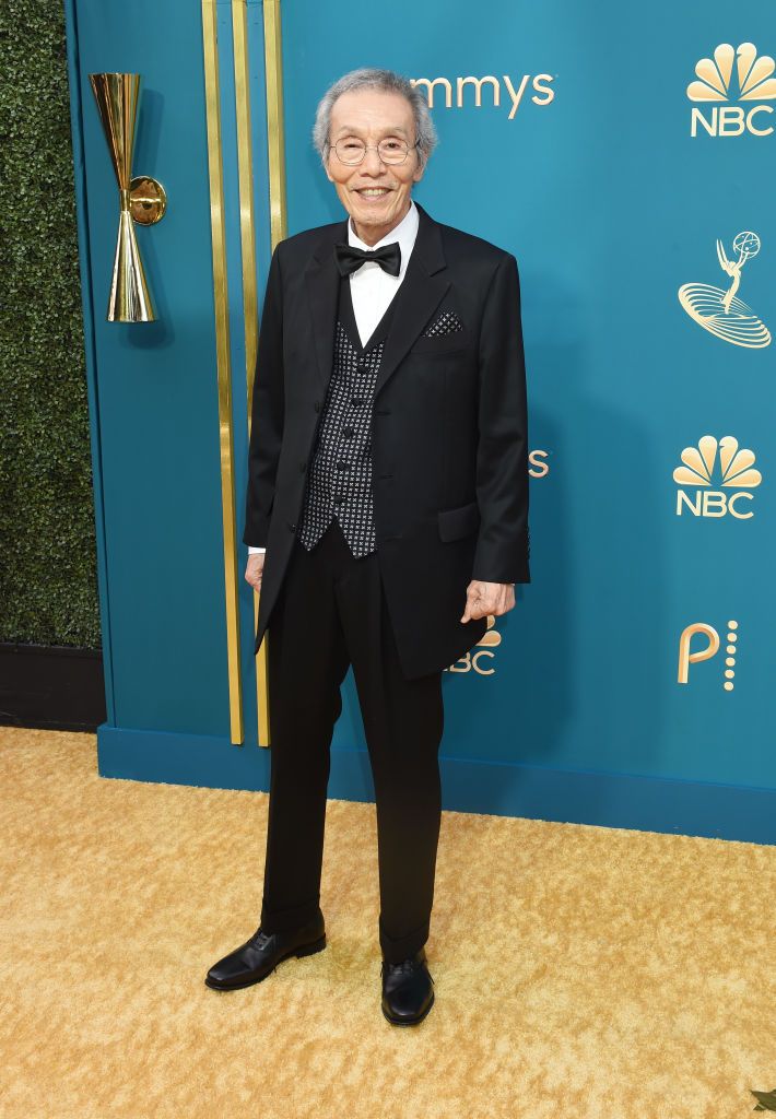 Oh Young-soo at the 74th Primetime Emmy Awards held at Microsoft Theater on September 12, 2022 in Los Angeles, California. (Photo by Gilbert Flores/Variety via Getty Images)