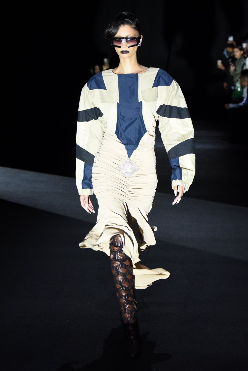 NEW YORK, NEW YORK - SEPTEMBER 11: A model walks the runway at the Luar show during New York Fashion Week at The Shed on September 11, 2022 in New York City. (Photo by Albert Urso/Getty Images for NYFW: The Shows)