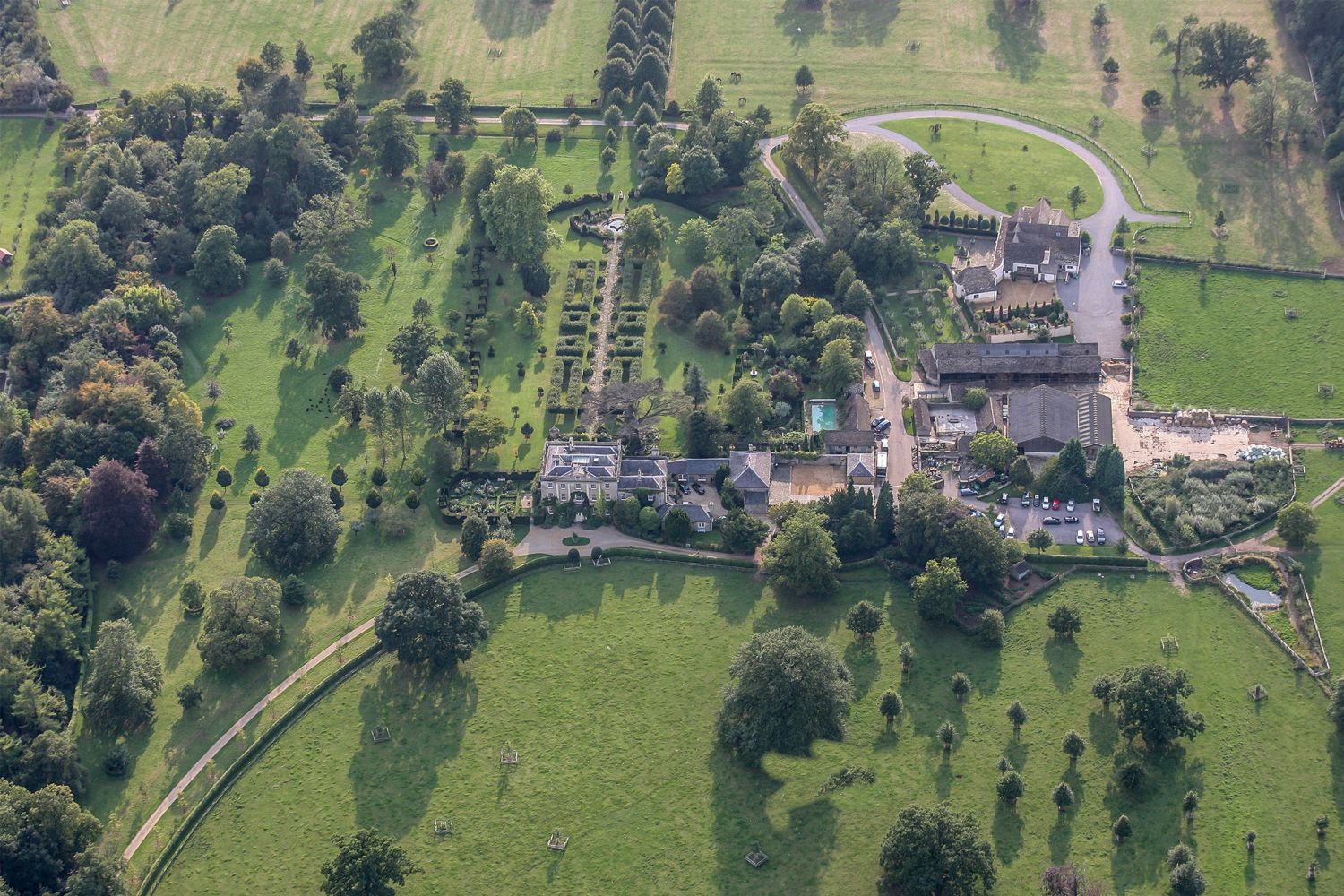 The Georgian style home of King Charles III. The 18th century residence is surrounded by 900 acres of organic land currently farmed by the Duchy of Cornwall. (Photo: Getty Images)