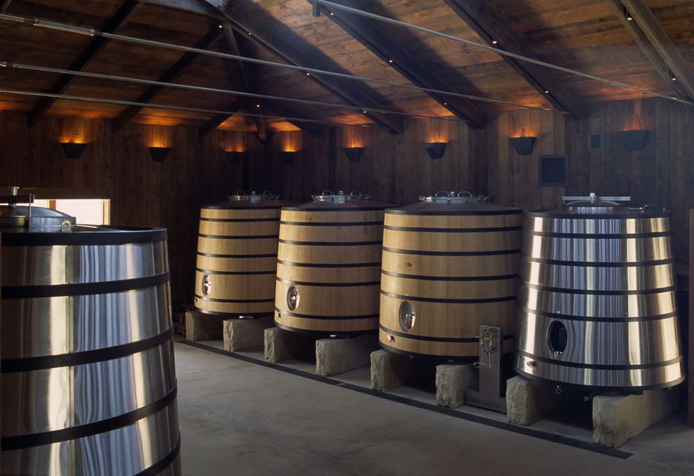 Barrel room