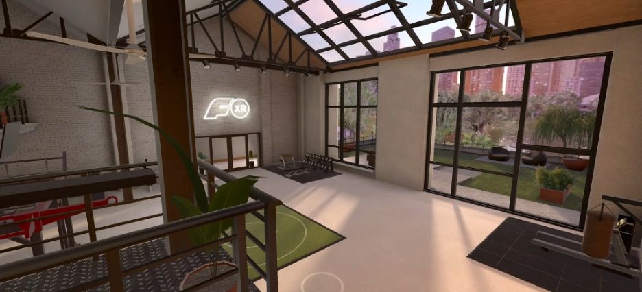 FitXR virtual studio