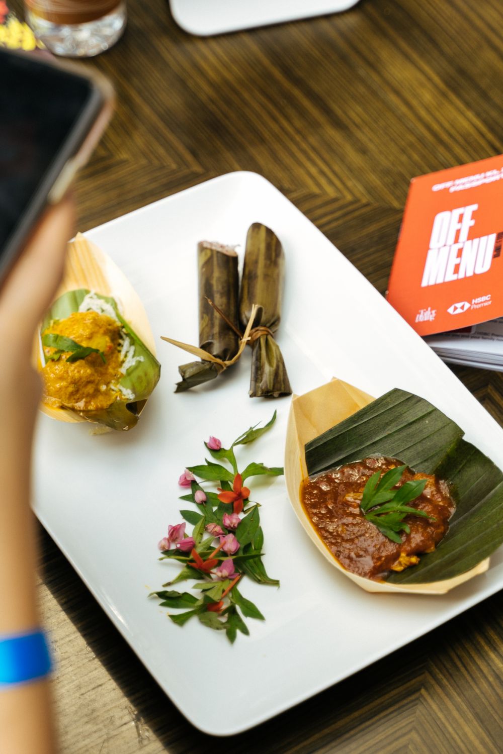 Barbecued spicy assam beef tenderloin and Tuhau by Chef Azli Ahmad of OpenHouse