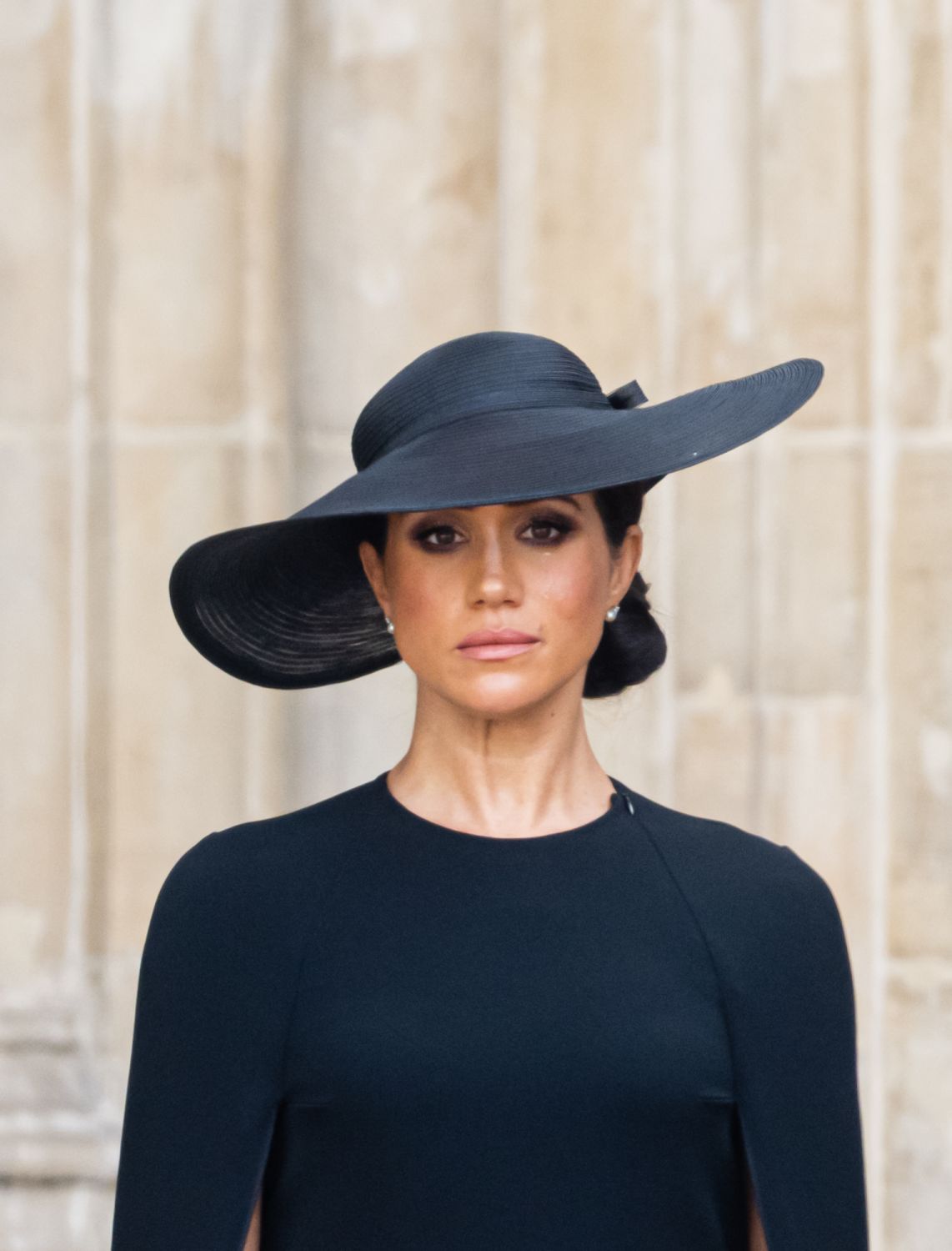 Meghan, Duchess of Sussex during the State Funeral of Queen Elizabeth II at Westminster Abbey (Photo: Samir Hussein/WireImage)