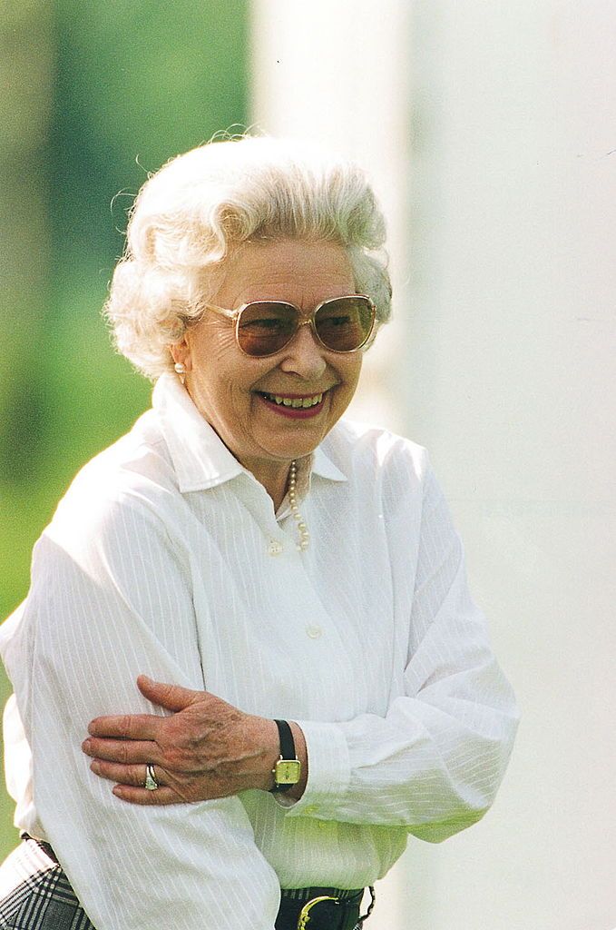 WINDSOR, UNITED KINGDOM - MAY 15: The Queen At The Royal Windsor Horse Show (Photo by Tim Graham Photo Library via Getty Images)