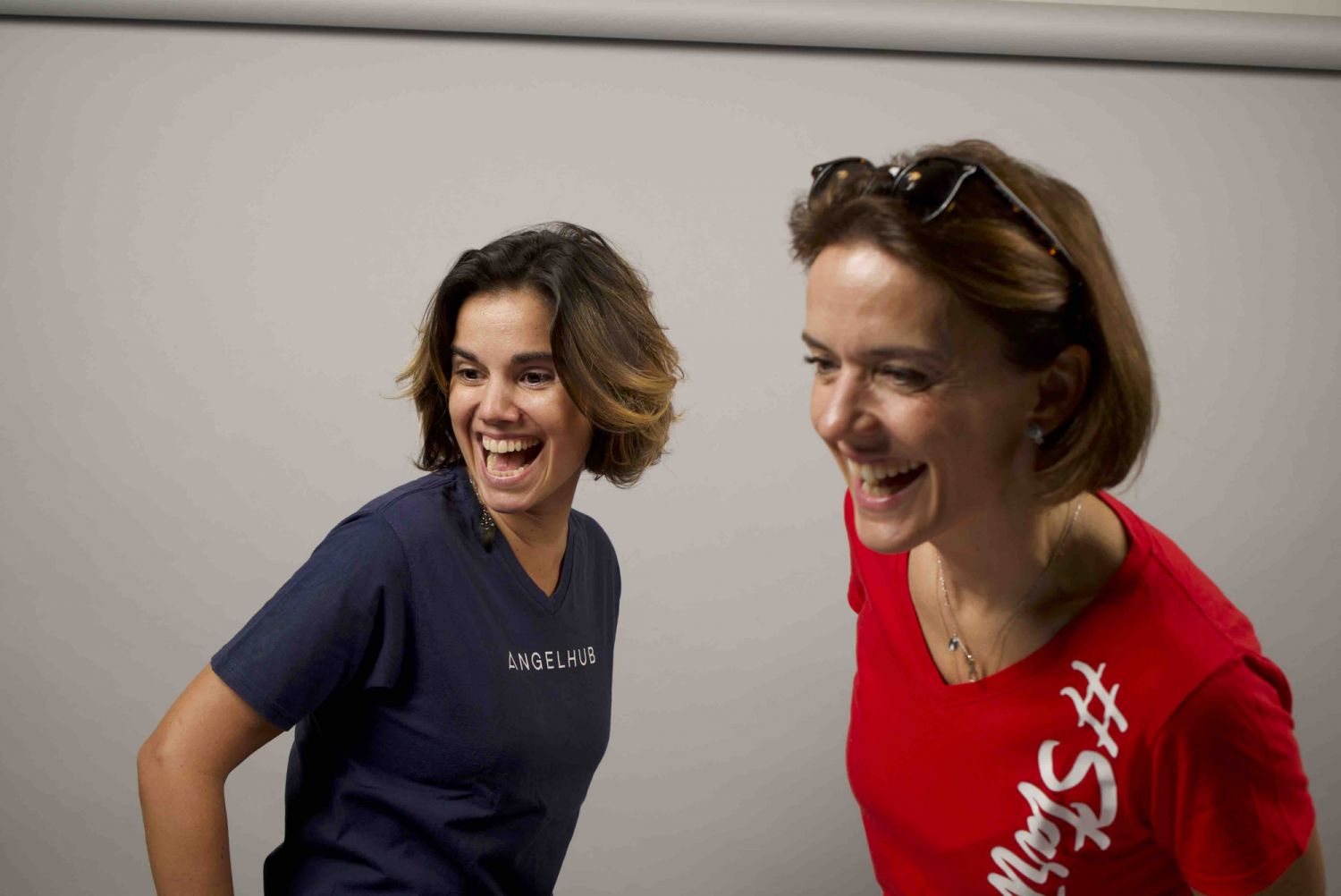 Karen Contet and Karena Belin, co-founders of WHub and AngelHub