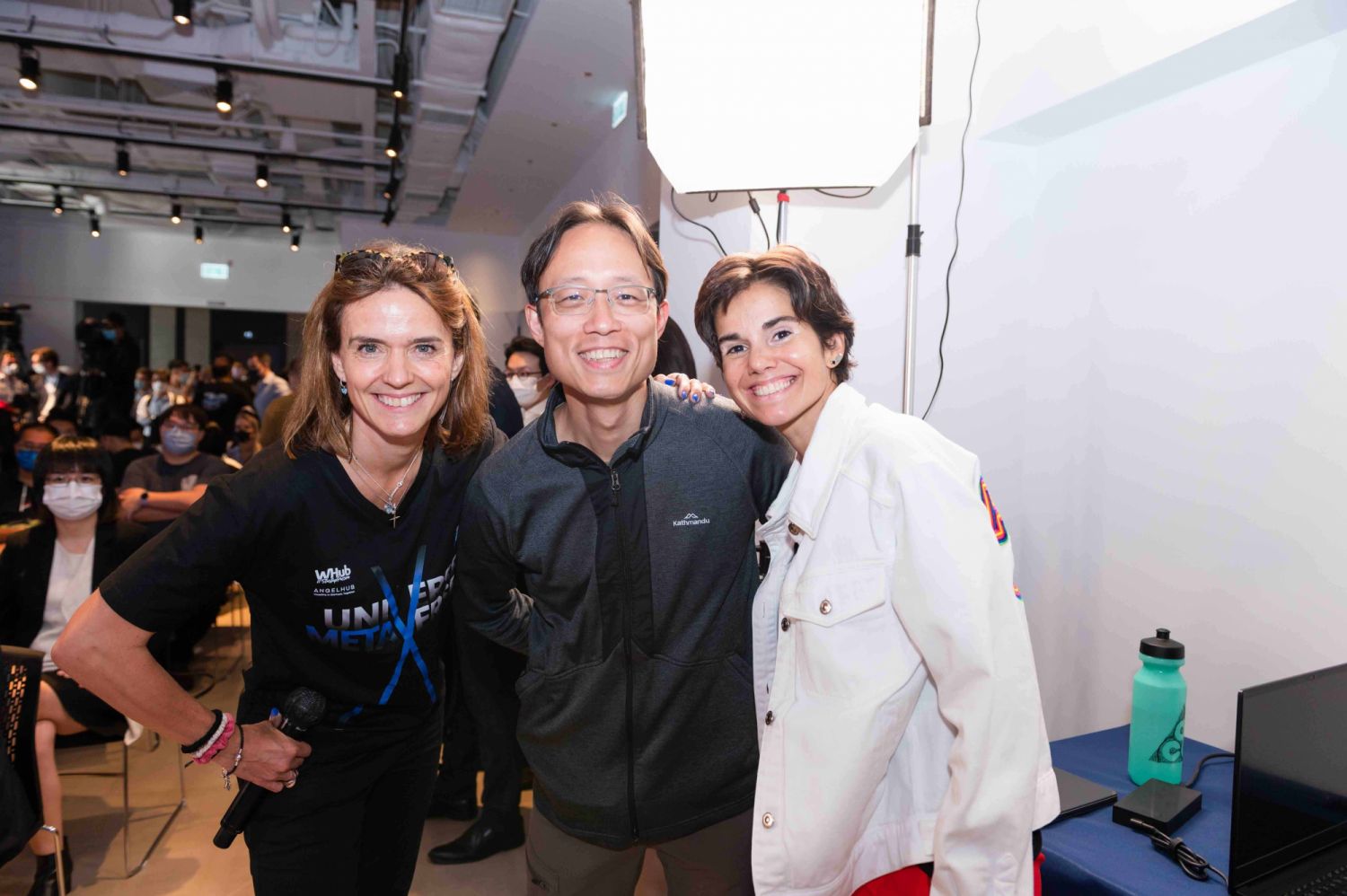 Karen Contet and Karena Belin, co-founders of WHub and AngelHub