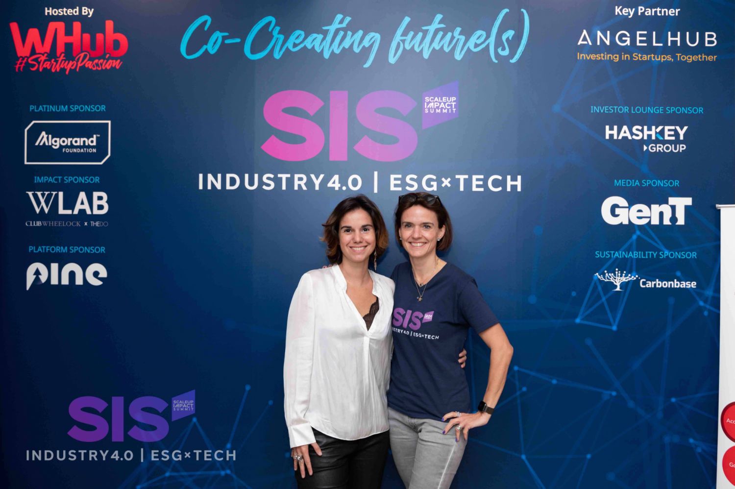 Karen Contet and Karena Belin, co-founders of WHub and AngelHub