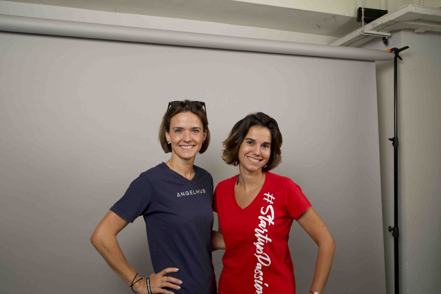 Karen Contet and Karena Belin, co-founders of WHub and AngelHub