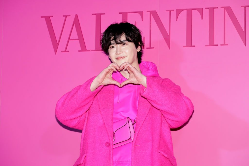 SEOUL, SOUTH KOREA - SEPTEMBER 21: South Korean actor Lee Jong-Suk attends the 'VALENTINO 2022-23 F/W Pink PP Collection Launch Party on September 21, 2022 in Seoul, South Korea. (Photo by Han Myung-Gu/WireImage)