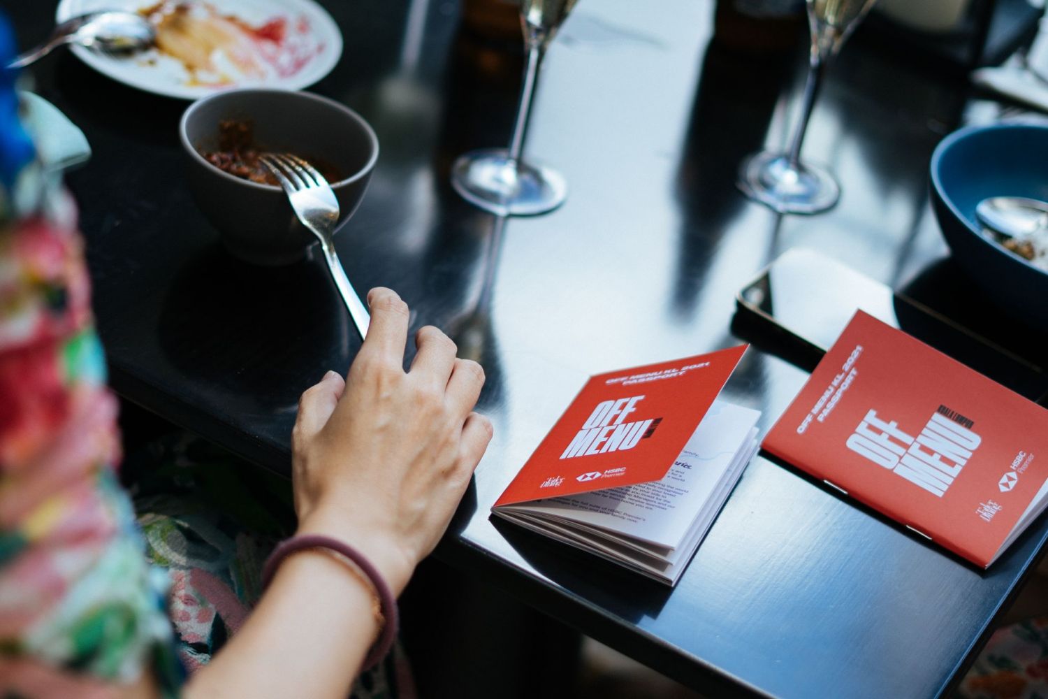 Each guest will be given an Off Menu passport to record their journey through the festival (Photo: Khairul Imran)
